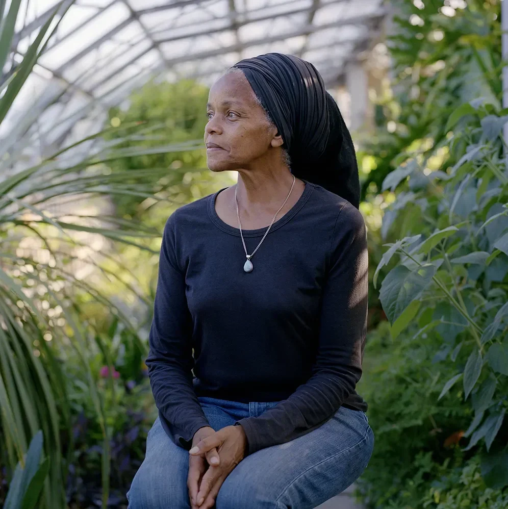 Paulette, co-founder of Black Roots, from our Food Justice story