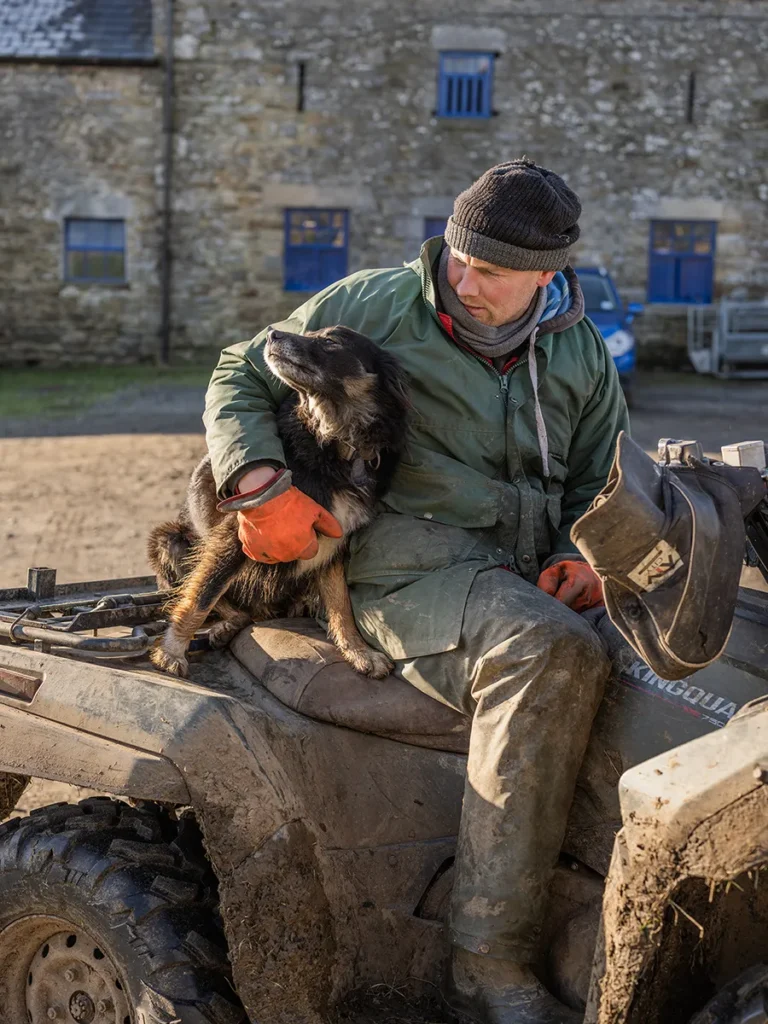 Soil Farmer of the Year for the soil restoration on his farm in Northumberland
