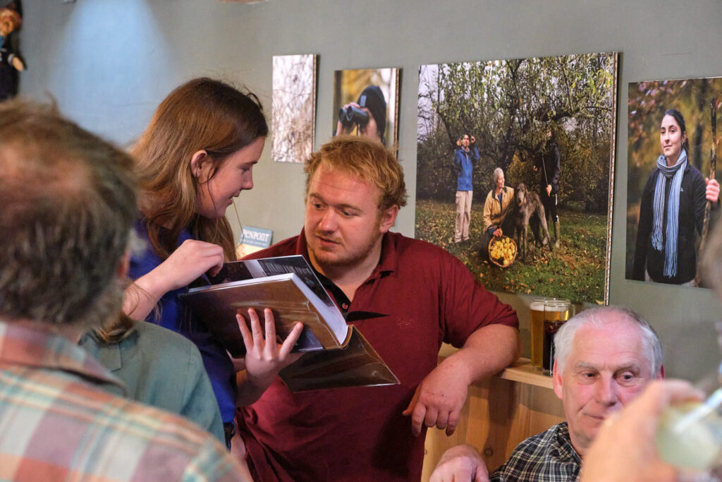 Learning about restoring nature throught the picures and books 