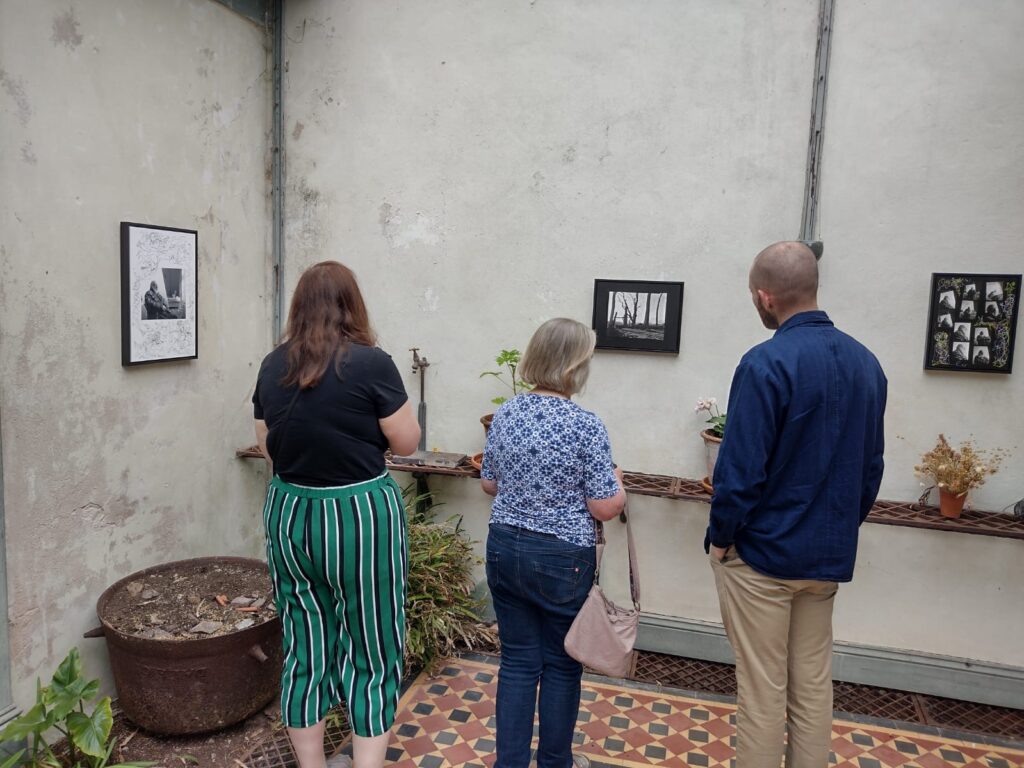 Andy's images of the farm on display 