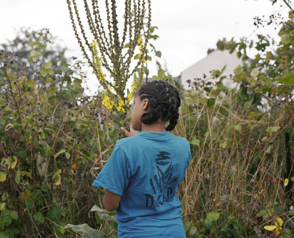 Children learning about community growing 