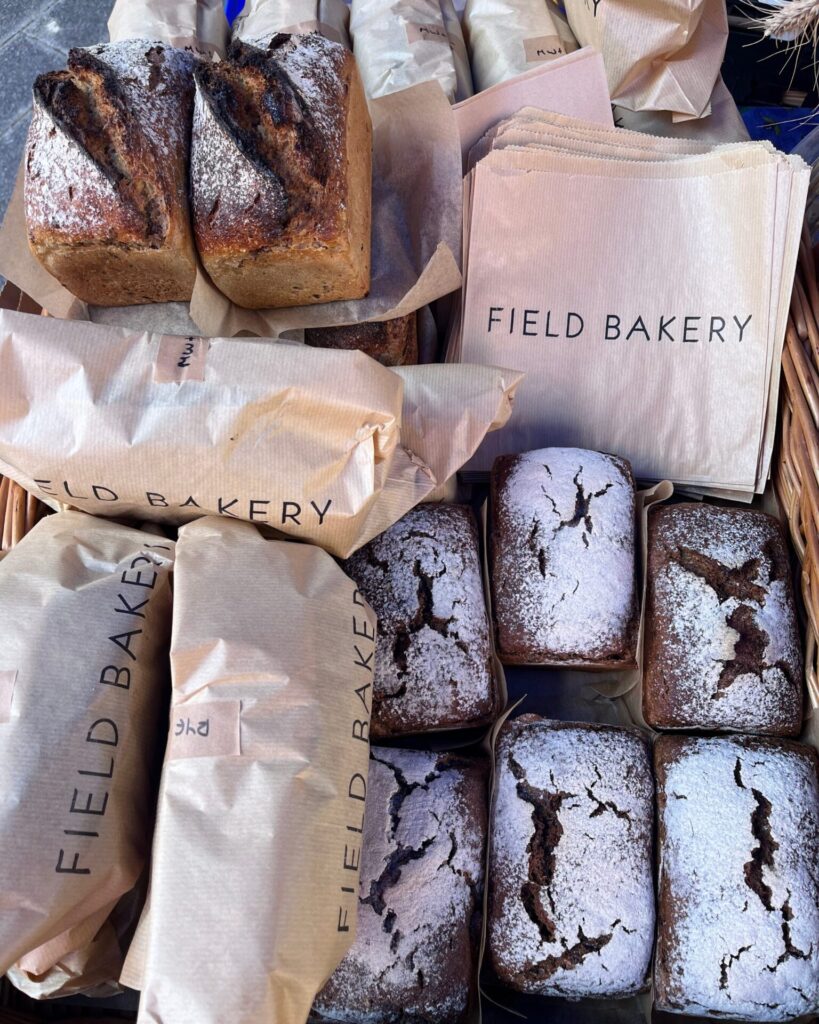 Bread make with agroecologically grown wheat