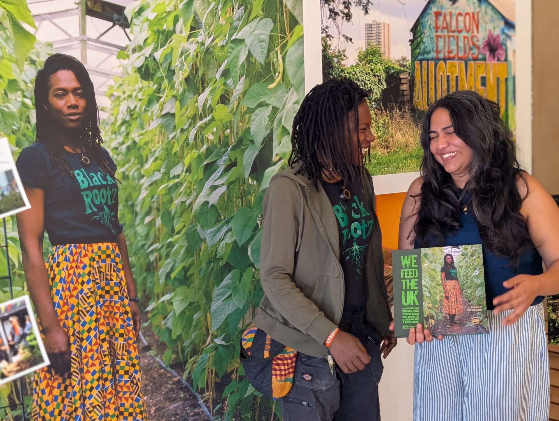 Pamela Shor and Arpita Shah, who feature in the We Feed The UK farming book 